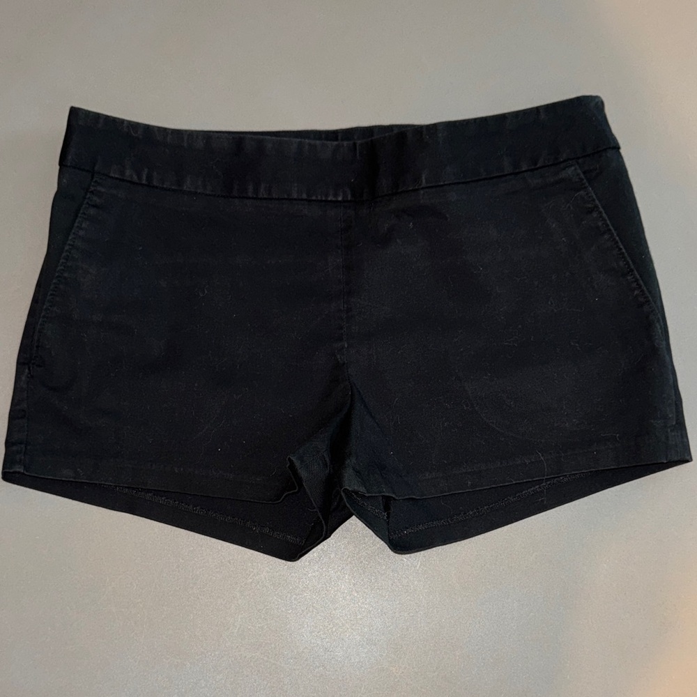 Express High Waist Black Shorts Size 4